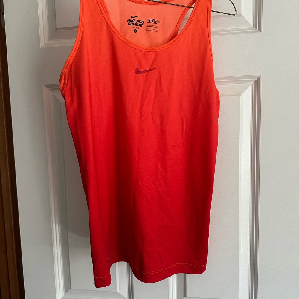 Nike Woman’s Orange Dry Fit Tank Top